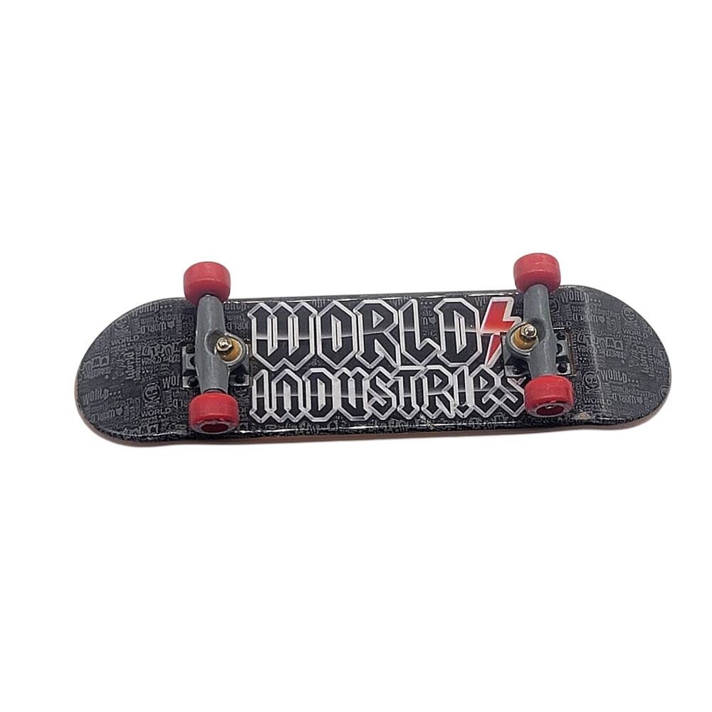 Vintage RARE Devil Man World Industries Tech Deck Fingerboard Skateboard 96mm